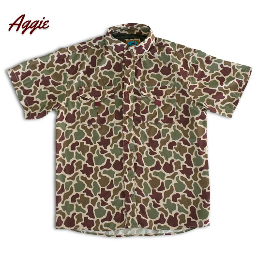 Aggie Logo Camo Shirt - Show Your Spirit in Style