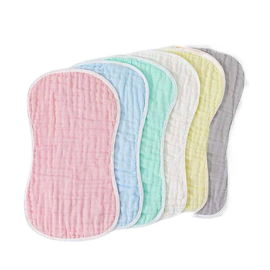 Muslin Baby Burp Pad (with binding)