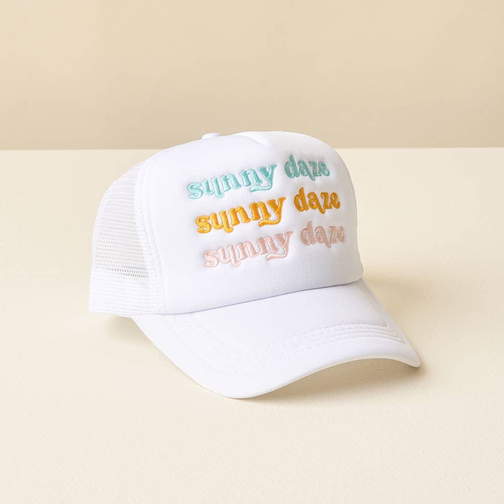 Trucker Hat-Sunny Daze