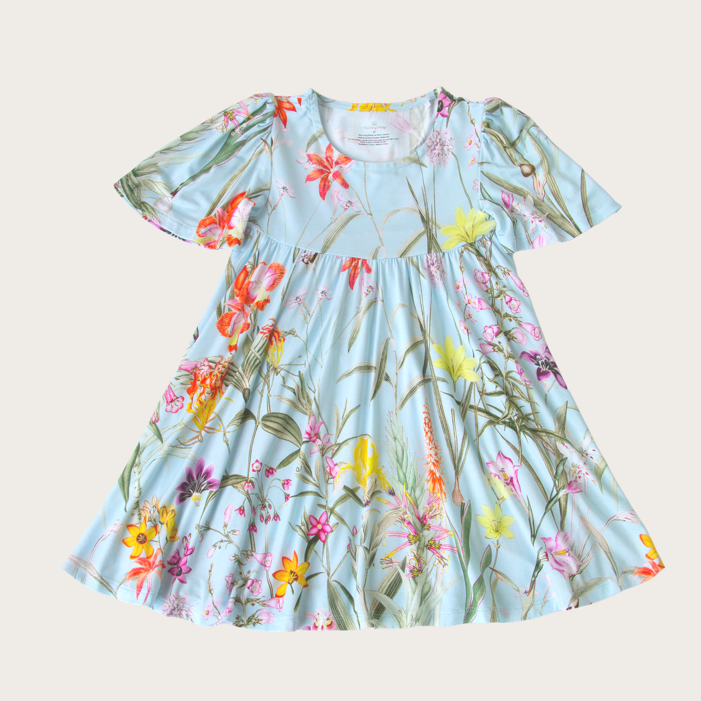 Fiji Garden Flutter Dress